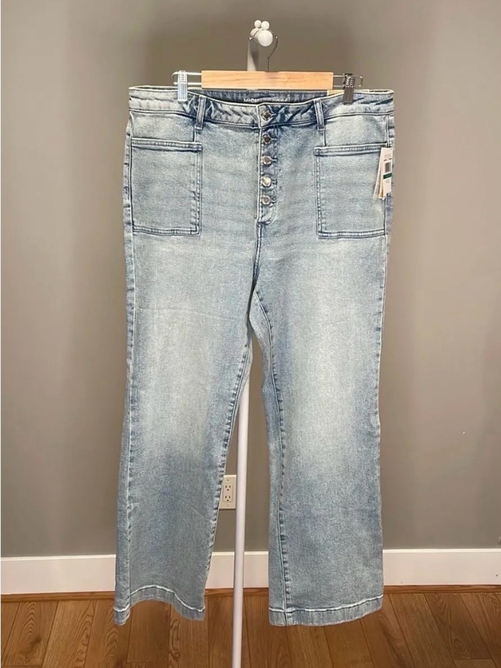 Michael Kors Selma Boot Cut Higher Rise Denim - Size 16 NWT